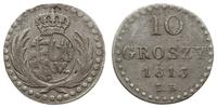 Polska, 10 groszy, 1813 IB