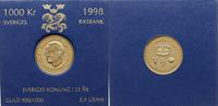 1.000 koron 1998, 25-lecie panowania Karola XVI 