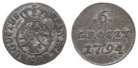 Polska, 6 groszy, 1794
