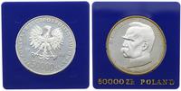 50.000 złotych 1988, Warszawa, Józef Piłsudski, 