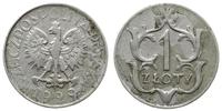 Polska, 1 złoty - fałszerstwo z epoki, 1929