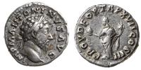 denar 162-163, Rzym, Aw: Popiersie cesarza w wie