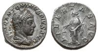 denar ok. 222, Rzym, Aw: Popiersie cesarza w pra
