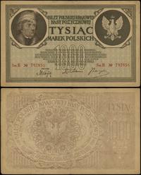 1.000 marek polskich 17.05.1919, seria B 792854,
