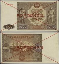 1.000 złotych 15.01.1946, seria B 1234567 / 8900