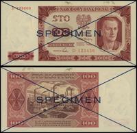 100 złotych 1.07.1948, seria D 123456 / 789000, 