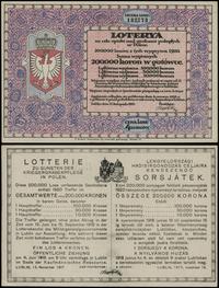 los wartości 4 koron 15.11.1917, Lublin, numer l