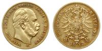 10 marek 1872 C, Frankfurt am Main, złoto 3.94 g