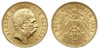 20 marek 1894 E, Muldenhütten, złoto 7.95 g, mał