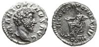 denar 162-163, Rzym, Aw: Głowa w prawo, M ANTONI