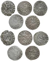 zestaw 5 półgroszy koronnych bez daty, 1508 x 2,