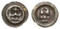brakteat ok. 1337-1345, Korona z trzema prostoką