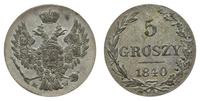 Polska, 5 groszy, 1840 M-W