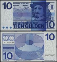 Niderlandy, 10 guldenów, 25.04.1968