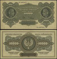 10.000 marek polskich 11.03.1922, seria H 438742