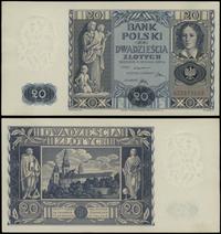 20 złotych 11.11.1936, seria AS 2979669, pięknie