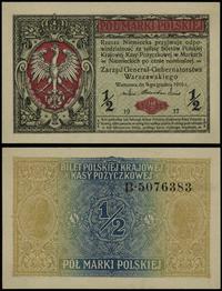 1/2 marki polskiej 9.12.1916, Generał, seria B 5