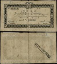 1 talar 1.12.1810, podpis komisarza; Jaraczewski