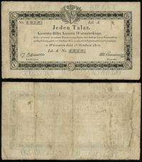 1 talar 1.12.1810, podpis komisarza; Ostrowski, 