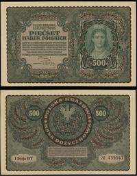 500 marek polskich 23.08.1919, seria I-BT, numer