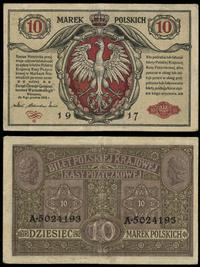 10 marek polskich 9.12.1916, "Generał" / "biletó