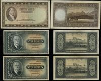 zestaw banknotów o nominałach:, 100 koron (1945)
