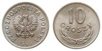 10 groszy 1949, Kremnica, miedzionikiel, wyśmien