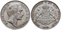 dwutalar  1860, Monachium, srebro 37.01 g, rzadk