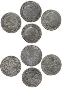 zestaw szóstaków, 1678, 1681, 2 x 1683, razem 4 