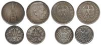 Niemcy, zestaw monet Cesarstwa Niemieckiego i III Rzeszy