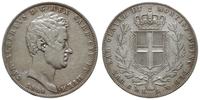 Włochy, 5 lirów, 1848