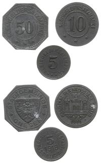 Polska, zestaw monet zastępczych z Wielkopolski