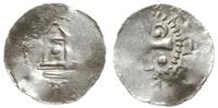 denar 1002-1024, Kapliczka z kulką wewnątrz / Kr