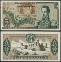 5 pesos 20.07.1968, numeracja 92724655, miejscow