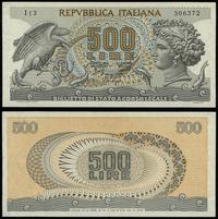 500 lirów 20.06.1966, seria I13, numeracja 30637
