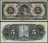 5 pesos 18.03.1959, seria HV, numeracja J370109,