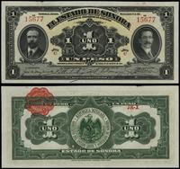 1 peso 1.01.1915, seria C, numeracja 15677, drob