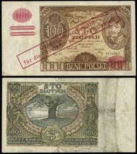 100 złotych 9.11.1934, seria AC, numeracja 51140