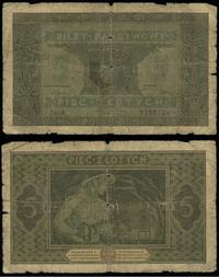 5 złotych 25.10.1926, seria A, numeracja 9250724