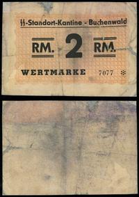 2 marki, numeracja 7077, banknot po konserwacji,