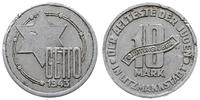 10 marek 1943, Łódź, aluminum 3.56 g, uszkodzeni