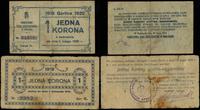 zestaw o nominale 1 korona, 1 x korona 1919, ser