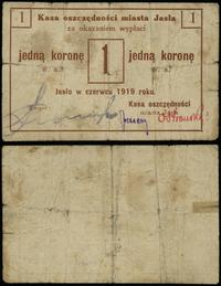 1 korona, czerwiec 1919, Podczaski G-117.1b