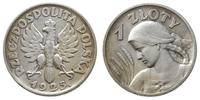 1 złoty 1925, Londyn, Popiersie kobiety z kłosam