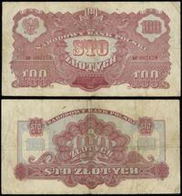 100 złotych 1944, w klauzuli OBOWIĄZKOWE seria K