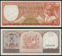 10 guldenów 1.09.1963, seria LN, numeracja 09424
