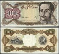 100 bolivares 3.02.1987, seria D, numeracja 3171
