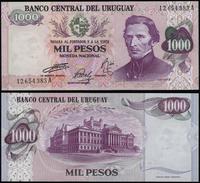 1.000 pesos 1974, seria A, numeracja 12654383, w