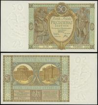 50 złotych 1.09.1929, seria DR, numeracja 734885