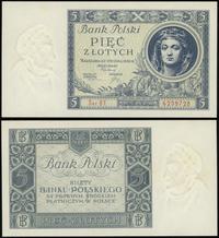 5 złotych 2.01.1930, seria BT, numeracja 6259728